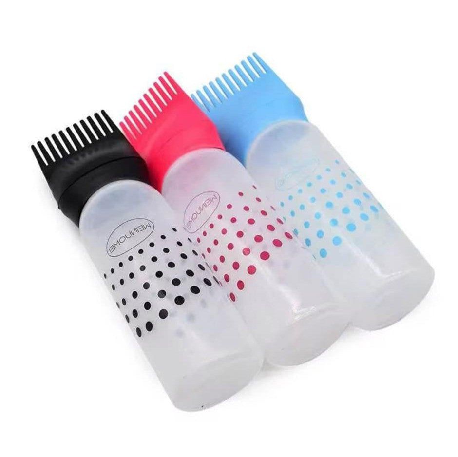 Bouteille Applicateur à Peigne – Soins Capillaires & Cosmétiques