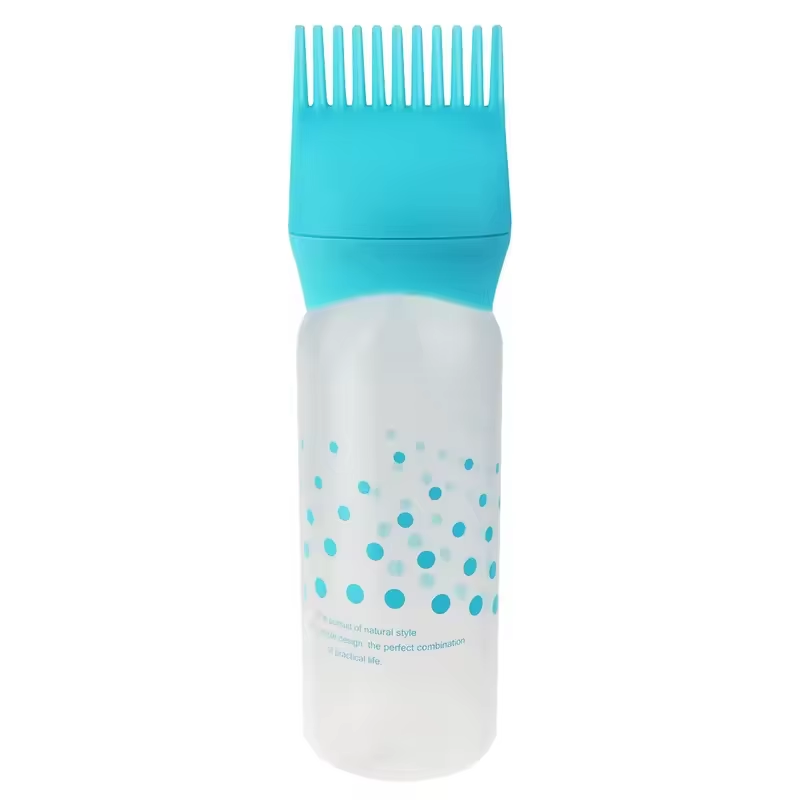 Bouteille Applicateur à Peigne – Soins Capillaires & Cosmétiques