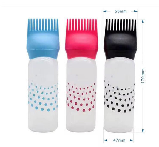 Bouteille Applicateur à Peigne – Soins Capillaires & Cosmétiques